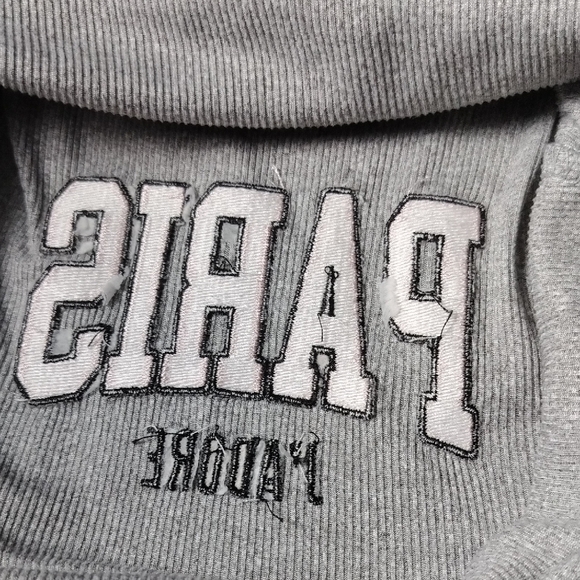 Paris J' Adore Grey T-shirt By Orange Kiss 💋 - Picture 8 of 9